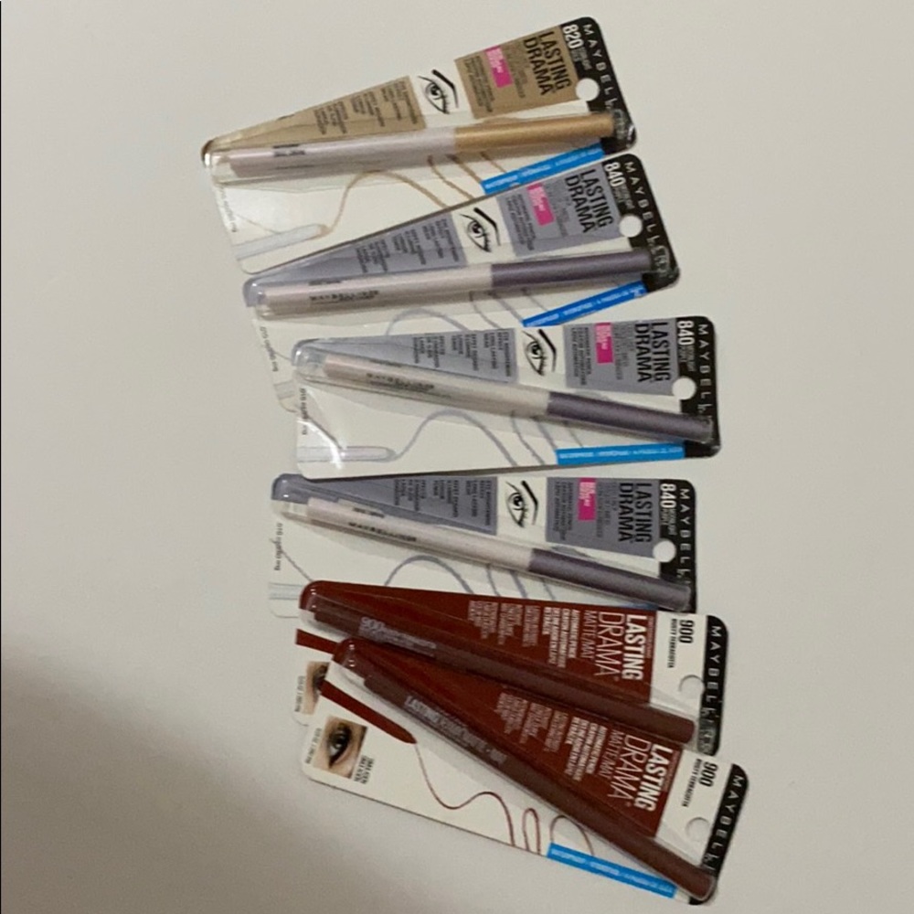 5 Maybelline lasting drama eyeliner NWT